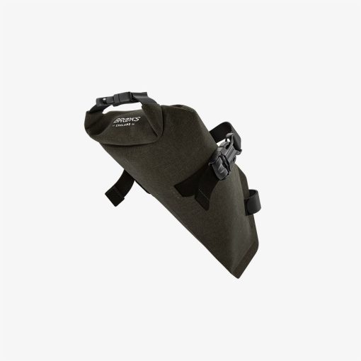 BROOKS Scape Saddle Roll Bag - Mud Green