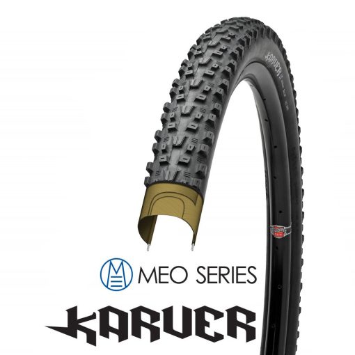 Serfas KARVER LT MEO Clincher Rigid Tire Black 26x1.95