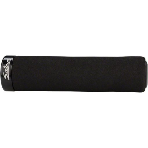 Salsa FAT Foam Lock on Single Bolt Grips Black