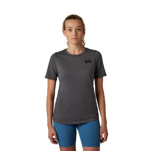 FOX Ranger DR Short Sleeve Jersey - Fract - Women's - Closeout - Image 3