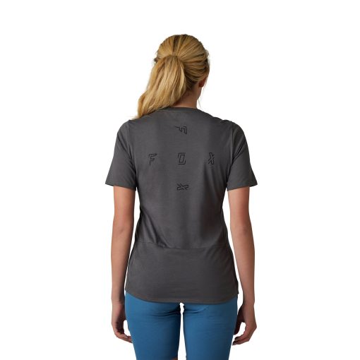 FOX Ranger DR Short Sleeve Jersey - Fract - Women's - Closeout - Image 4