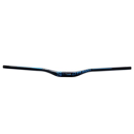 Chromag FUBARS OSX MTN-Flat Aluminum Handlebar 31.8mm 780mm Black/Cyan