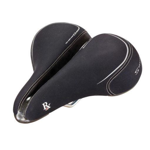 Serfas CR-RXL Twin Bar Design Cruiser Rx Comfort Saddle Steel Black