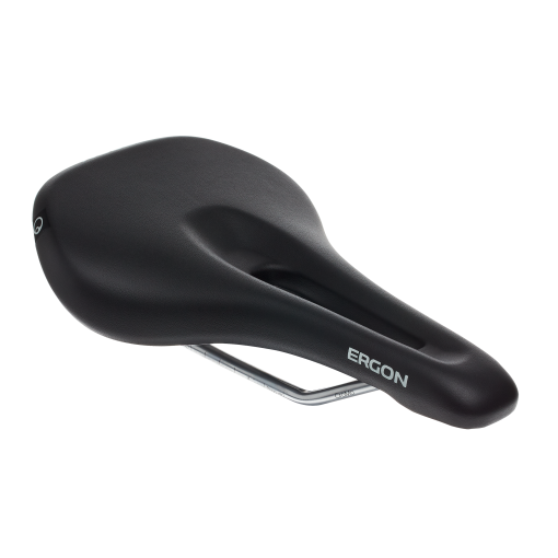 Ergon SM Women's Saddle Steel Black Medium/Large