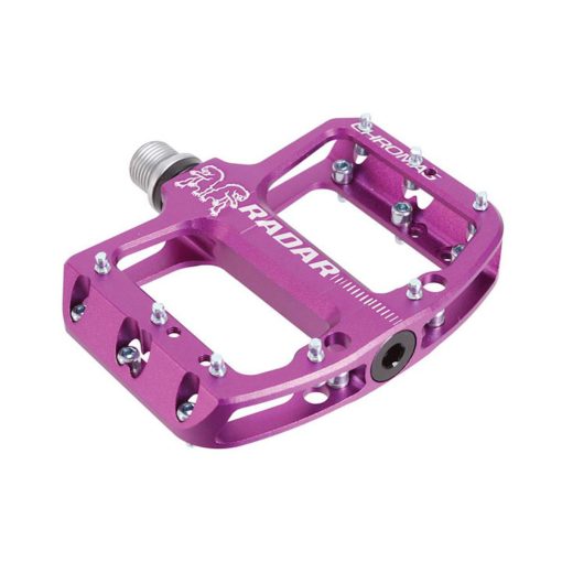 Chromag RADAR Aluminum Flat Pedal Purple