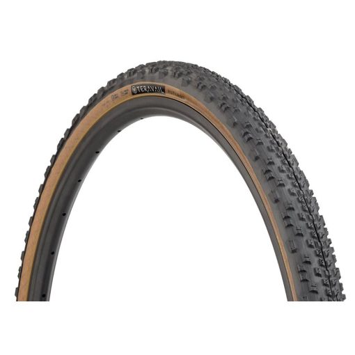 Teravail RUTLAND LIGHT AND SUPPLE TR Tire 700C X 42 Tubeless Folding Black/Tan