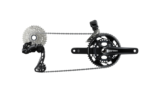 SHIMANO GRX RX825 Di2 Groupset - 2 x 12-Speed - 172.5mm Crankarms