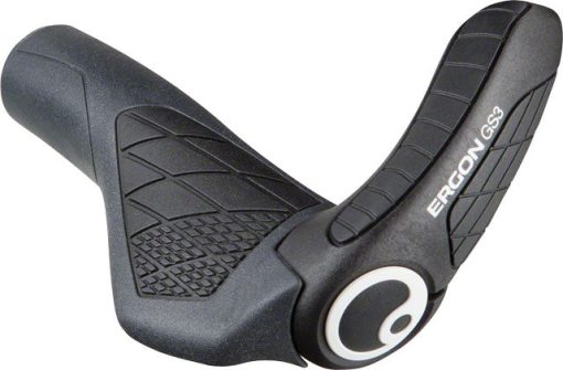 ERGON GS3 Grips - Black/Gray - Lock-On - Small