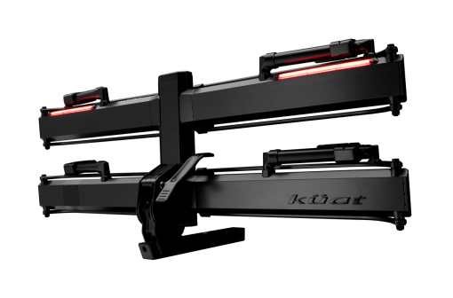 KUAT Piston Pro X - 2" -  LED Dual Ratchet Platform Rack - Kashima - 2-Bike - Galaxy Gray