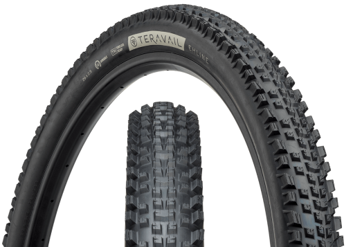 TERAVAIL Ehline Tire - 29 x 2.3" - Durable Fast Compound - Black