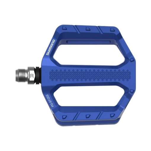 Shimano PD-EF202 Aluminum Flat Pedal Blue