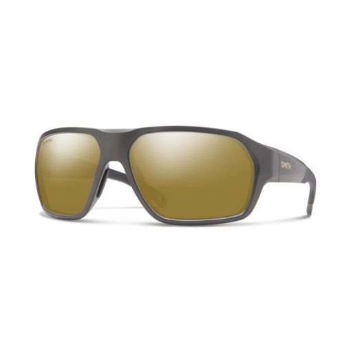 Smith DECKBOSS ChromaPop Polarized Sunglass Matte Gravy