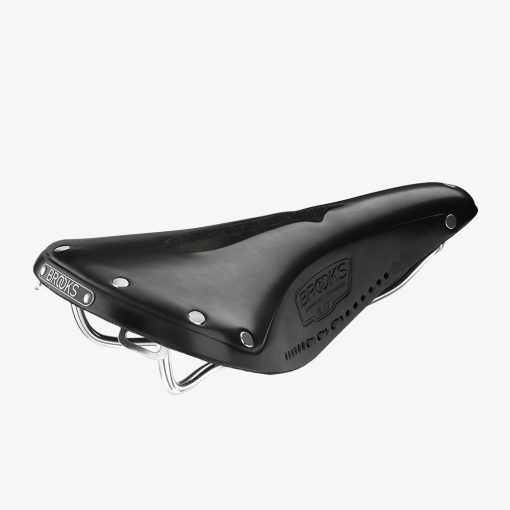 Brooks B17 Imperial Carved Saddle Chromoly Rails Black