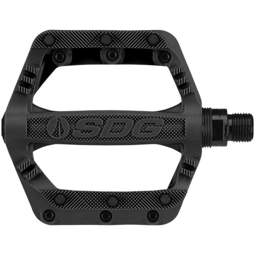 SDG SLATER Aluminum Flat Pedal Black