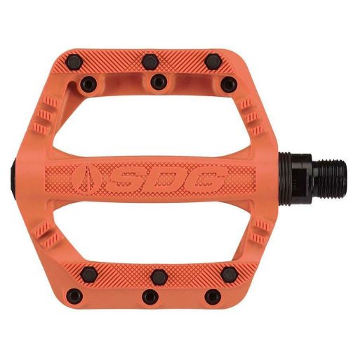 SDG SLATER Aluminum Flat Pedal Orange